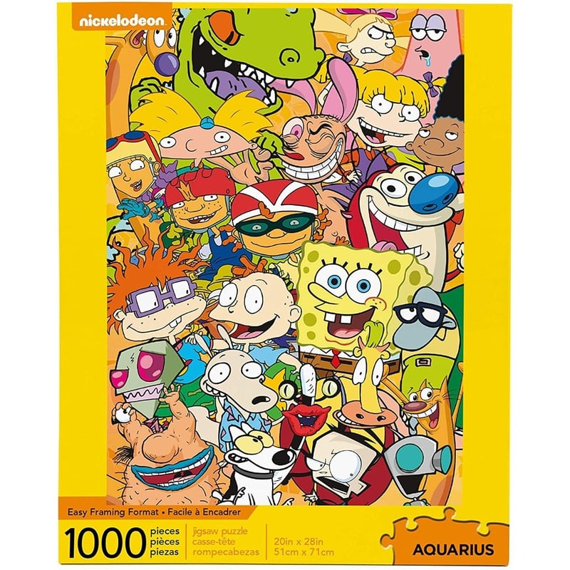 Rompecabezas Nickelodeon Cast 1000 Piezas Aquarius GENERICO