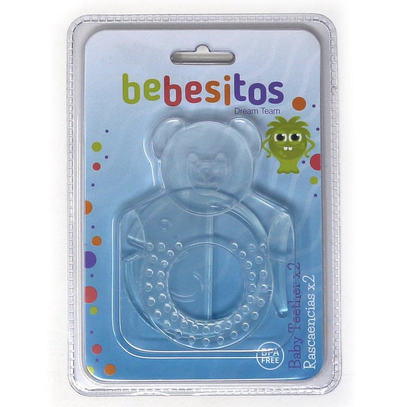 BEBESITOS - Rasca encías mordedor para bebé X 2 Bebesitos oso