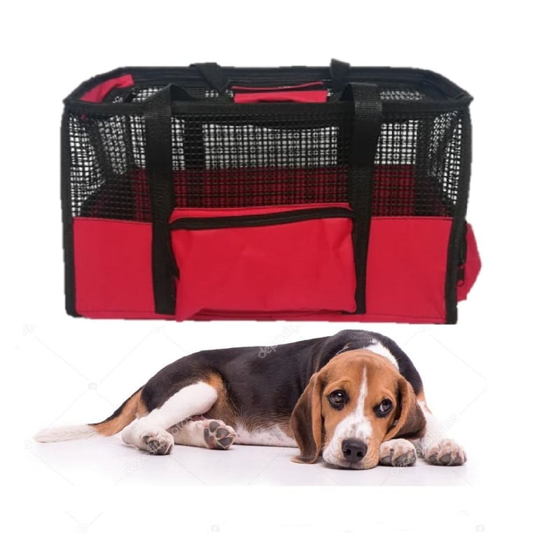 Guacal Maletin CABINA Grande Para Transportar Perros Y Gatos GENERICO falabella
