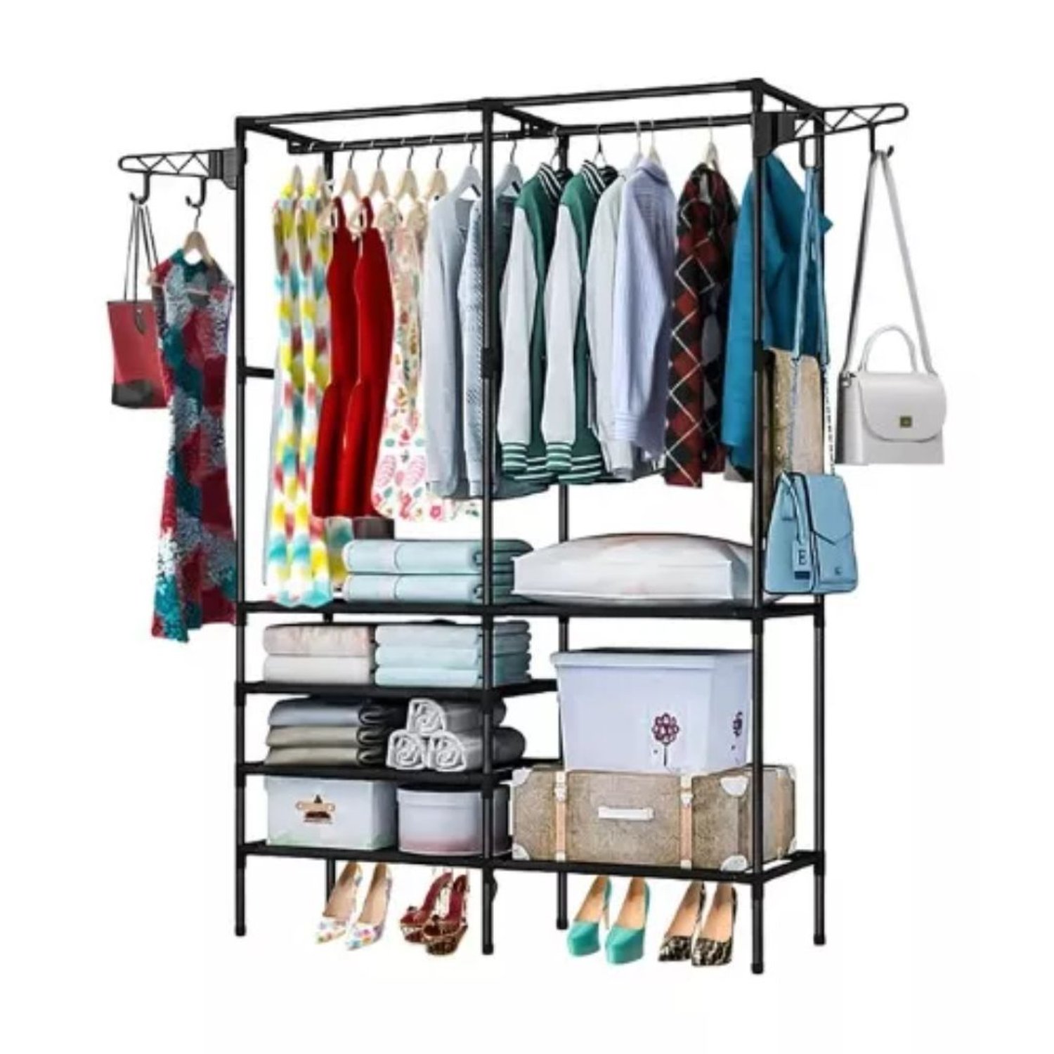 Perchero Armario 2 Cuerpos Metalico GENERICO falabella