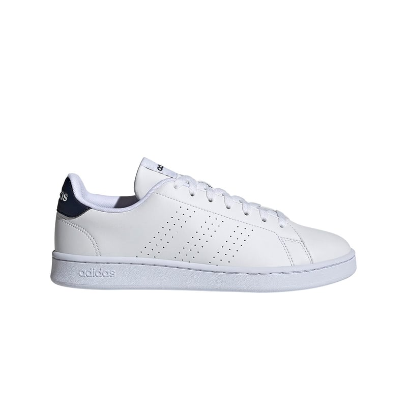Zapatillas On The Roger Advantage Para Hombre - Blancas, Comodidad CloudTec®, Cuero Vegano