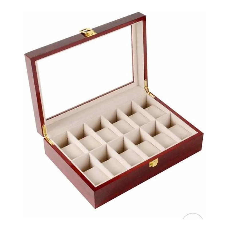 Estuche de madera para relojes hotsell