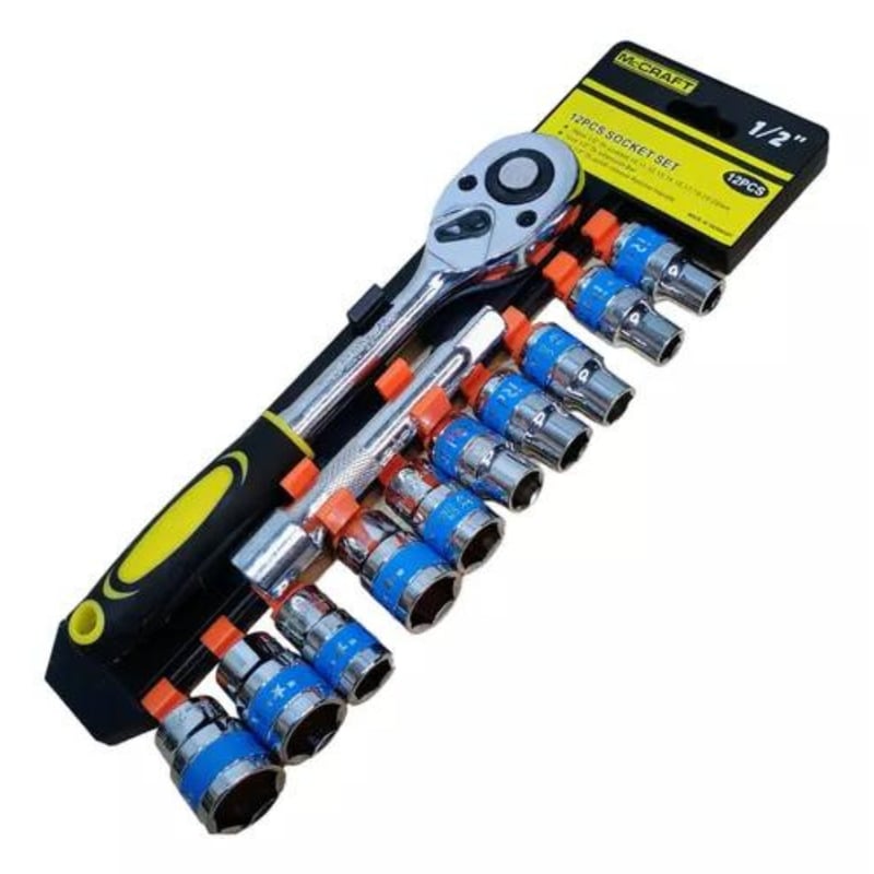 Juego De Raches 1/2 Kit 12 Copas Oferta Herramientas Carros GENERICO ...