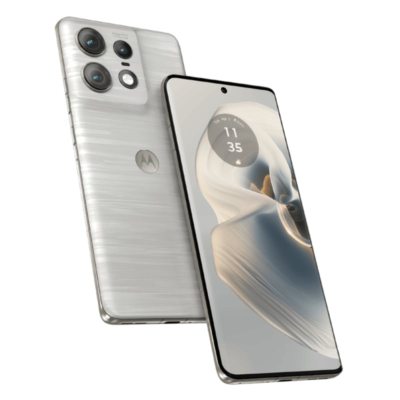 Celular Motorola Edge 50 Pro RAM 12GB ROM 512GB Italian Marble (Blanco