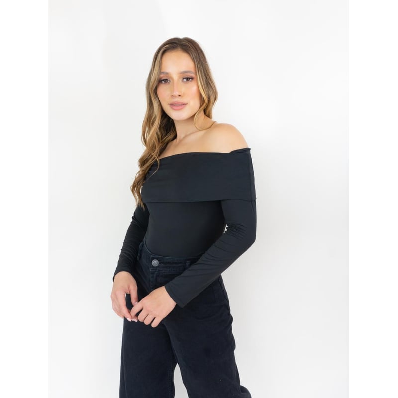 Blusa para Mujer Cuello Bandeja Manga Larga The Sage MOLGOA falabella