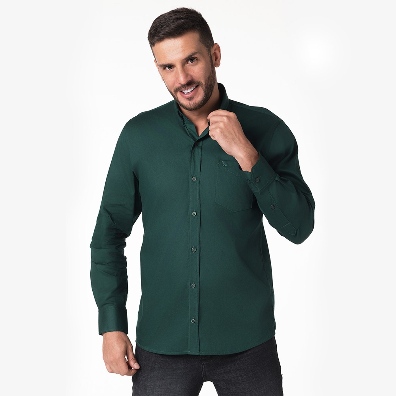 CAMISA PARA HOMBRE LEC LEE VERDE ESMERALDA LEC LEE falabella
