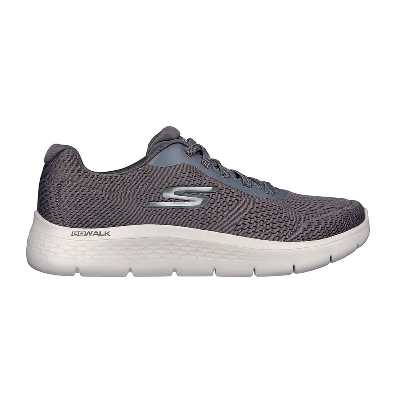 TENIS SKECHERS GRIS PARA HOMBRE SK GO WALK FLEX REMARK GRAY CHARCOAL