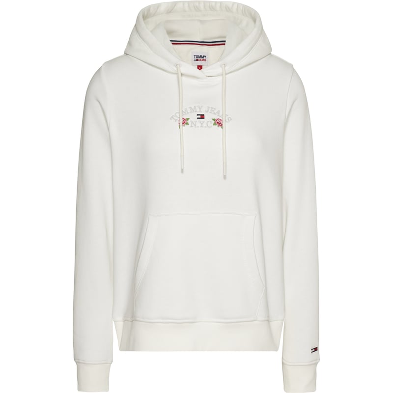 Buzo blanco regular floral Tommy Jeans