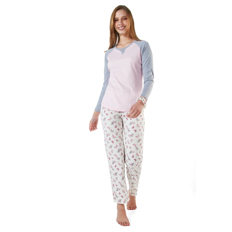 Pijama Mujer Scarlett Santana Palo de Rosa SANTANA | falabella.com