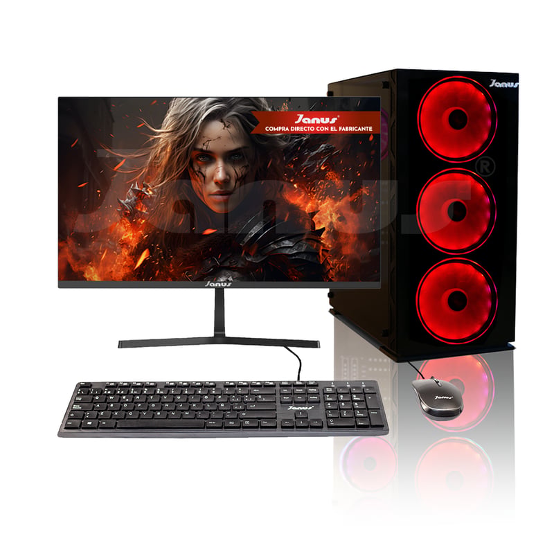 COMPUTADOR GAMER JANUS INTEL CORE I5 11400 RAM 16GB RGB SSD 512GB M.2 ...