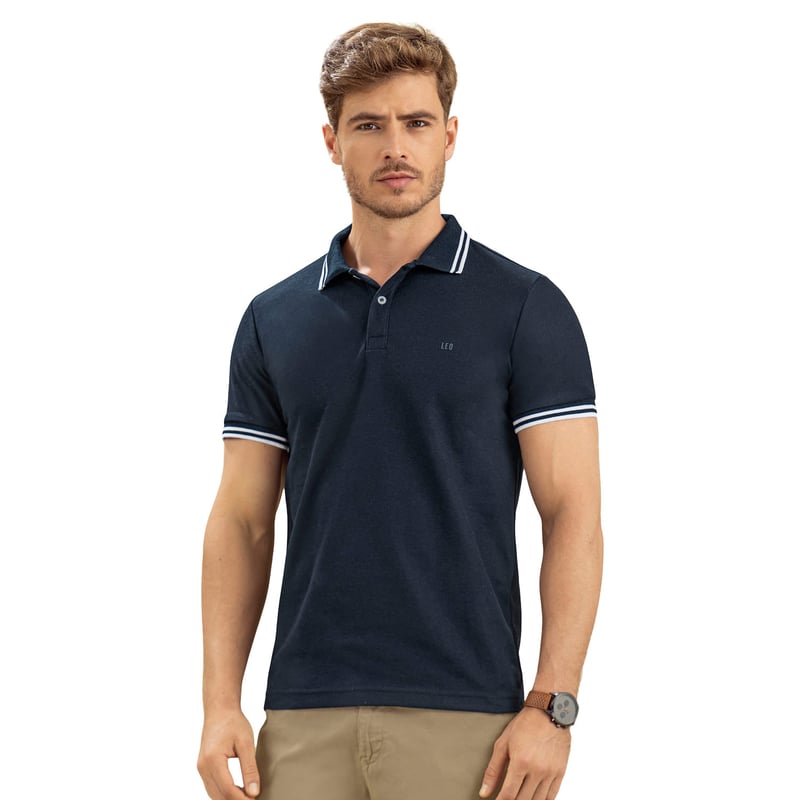 Camisa Tipo Polo con Cuello  -Lamasini main image 1