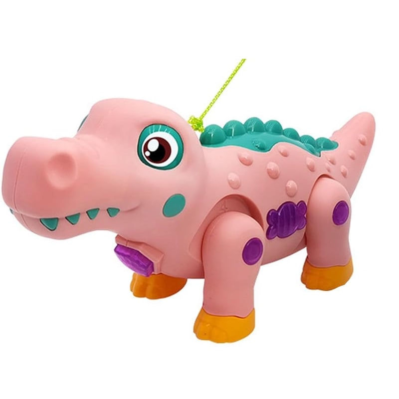 Robot Cocodrilo Dinosaurio Mascota Luces Sonido bateria GENERICO falabella