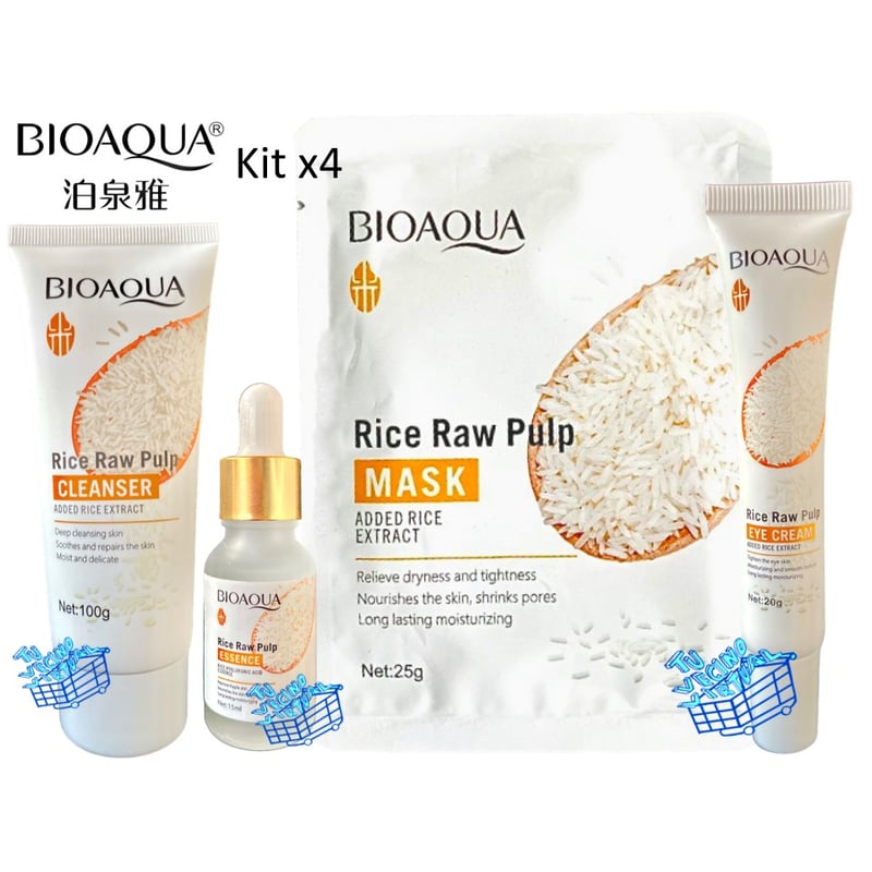 BIOAQUA - Kit Arroz X4 Bioaqua