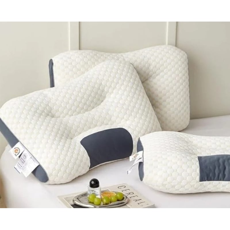 ALMOHADA ORTOPEDICA CERVICAL DESCANSO TRANSPIRABLE CUELLO GENERICO falabella