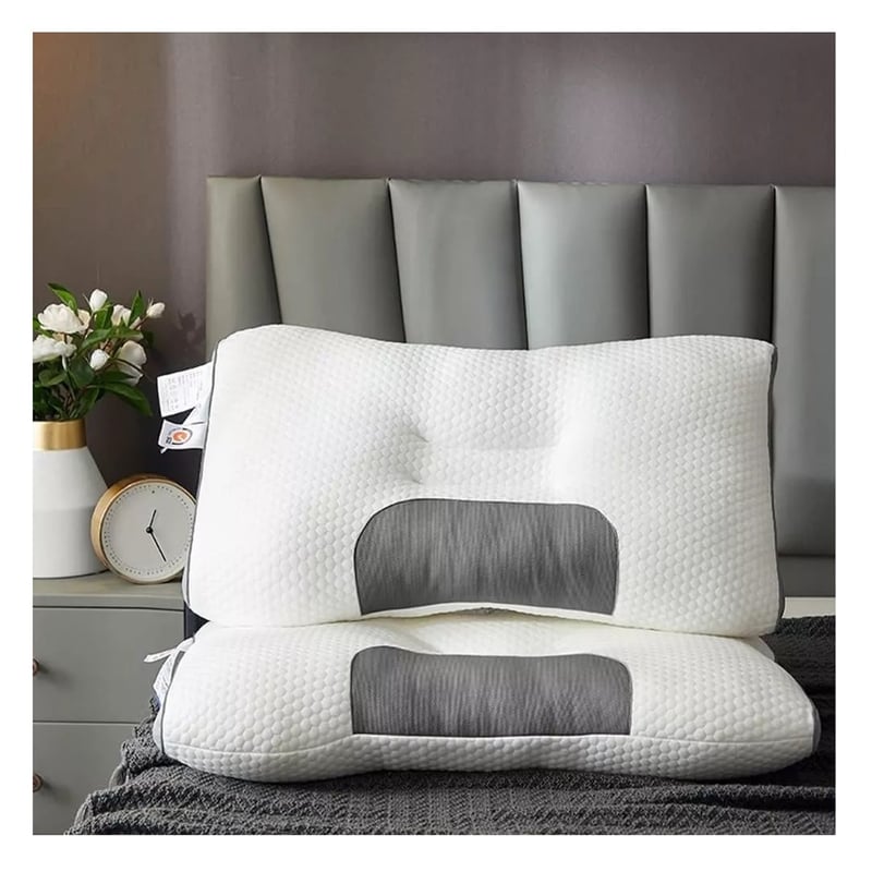 Set X 2 Almohada Cervical Algodon Ideal Masajes Spa Indeformable HOME falabella