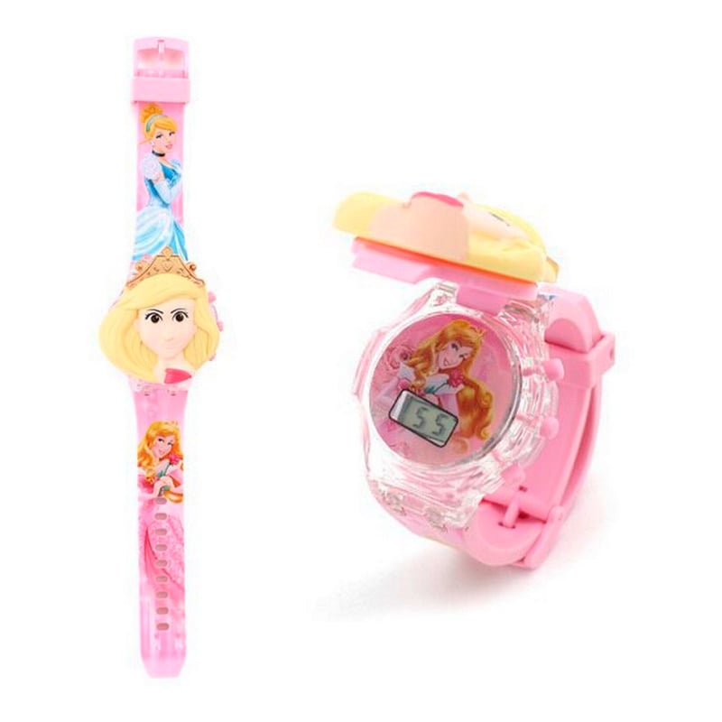 Reloj Ninas Digital Luces Sonido Tapa Princesa Disney. GENERICO falabella