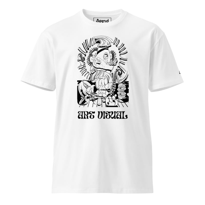 GENERICO - Camiseta Unisex Manga Corta Art Visual