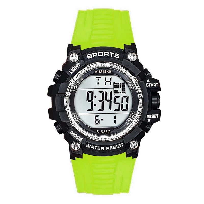 Reloj digital resistente al agua hotsell