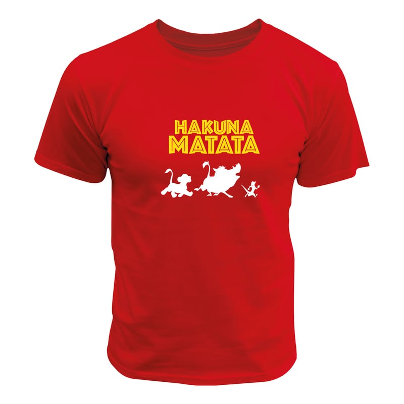 Camiseta Rey Leon Simba Hakuna Matata Timon Y Pumba