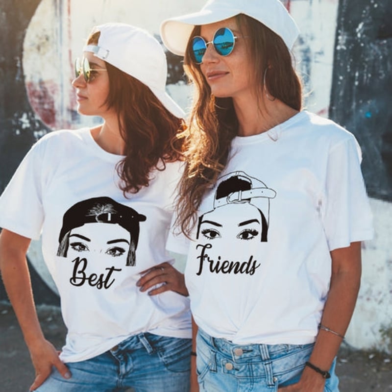 Camiseta Mejores Amigos Best Friends Camisa
