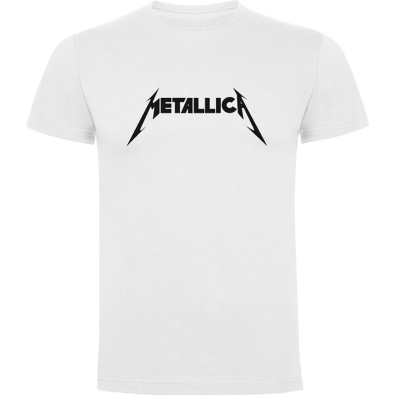 Camiseta Blanca Metallica Camisa ANONIMO falabella