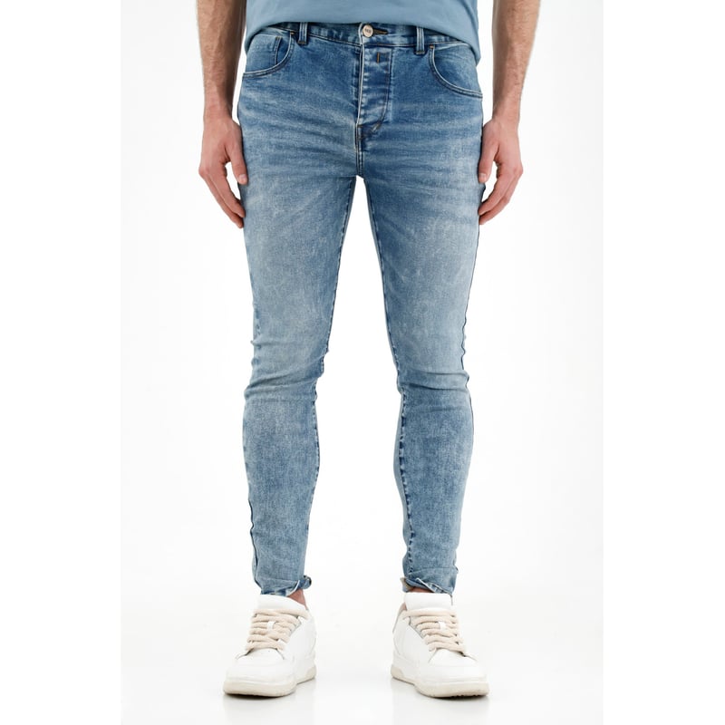 TENNIS - Jean Super Skinny azul tono medio claro para hombre