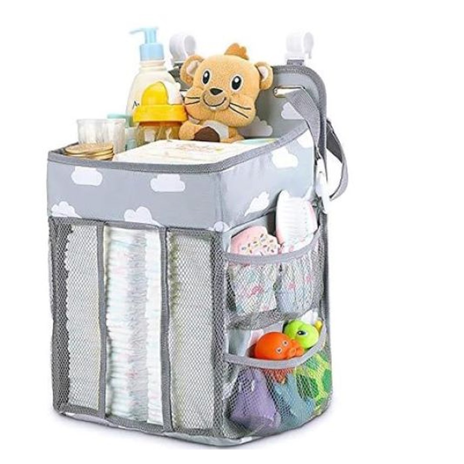 ORGANIZADOR COLGANTE BEBE ALMACENAMIENTO PANALES BOLSA CUNA GENERICO falabella