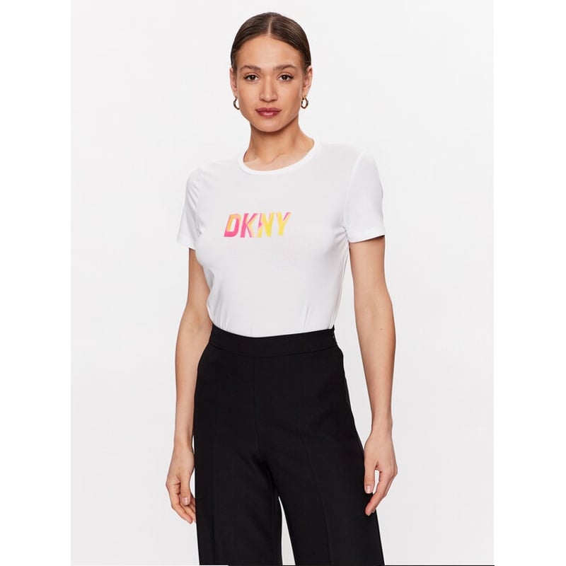 Camiseta Sr Dkny para Dama Blanco