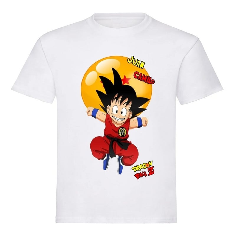 Camisetas dragon ball niño hotsell