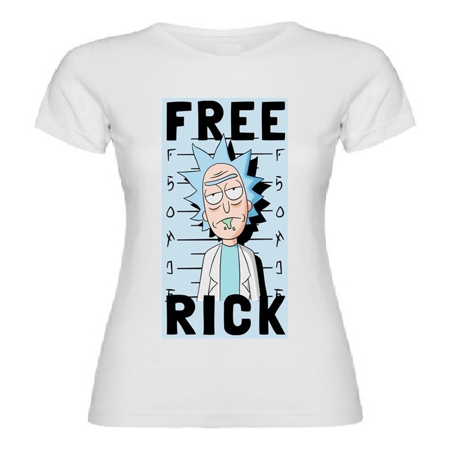 Camiseta Rick And Morty Hombre Mujer Nino Personalizada Unisex ANONIMO falabella