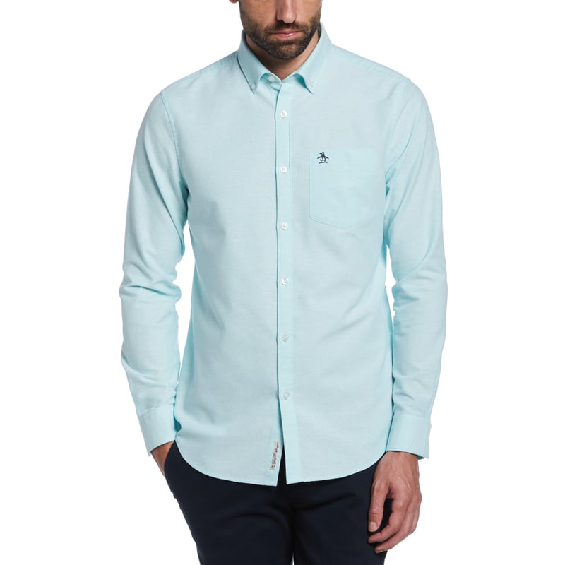 Camisa Penguin Para Hombre 431 Azul. ORIGINAL PENGUIN falabella