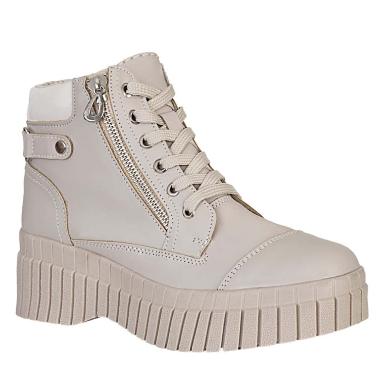 Botabotin de Mujer marca FRATTINI en Color BEIGE BOTA BOTT-01 FRATTINI ...