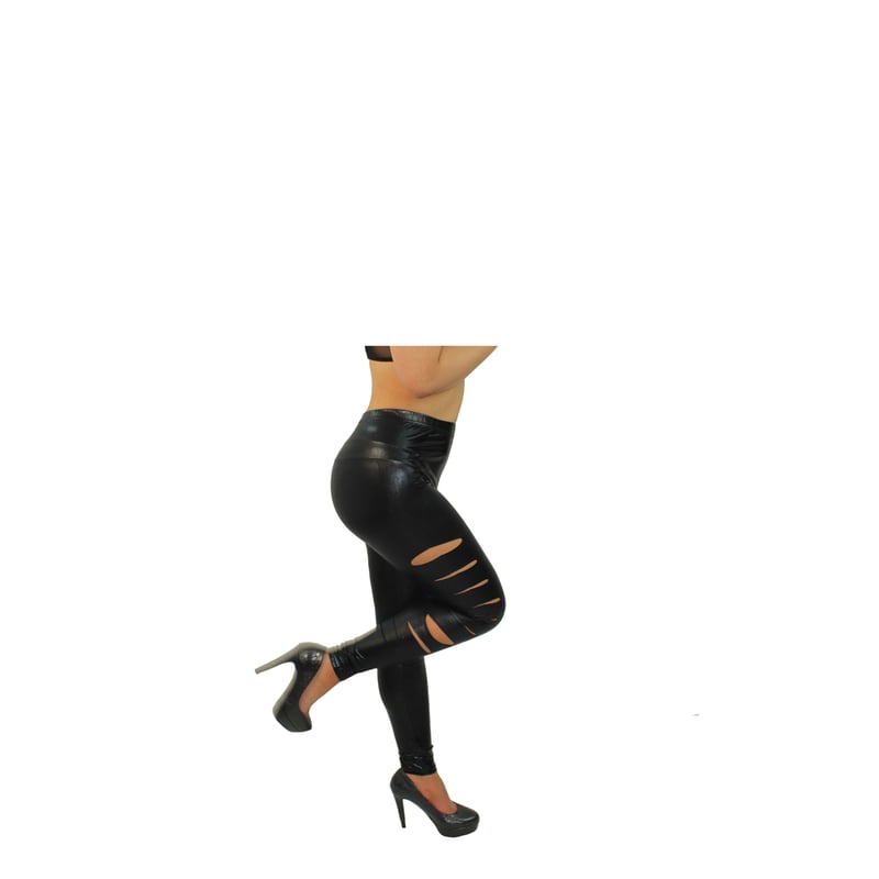 Leggin en vinilo negro mujer GENERICO falabella