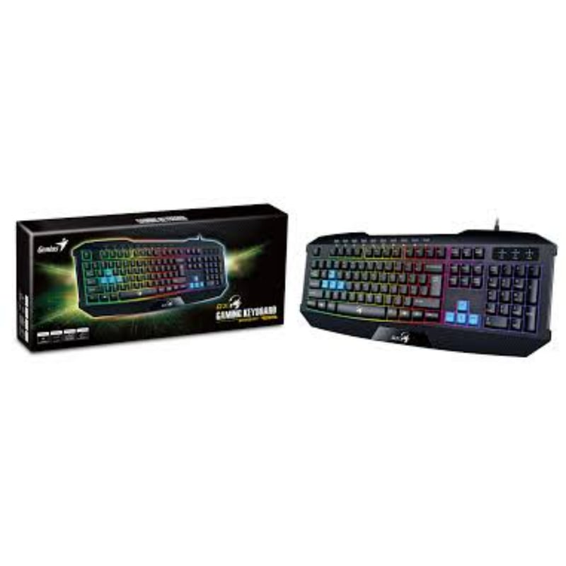Teclado Genius Gx Scorpion K215 Gaming Usb Black | Cuotas sin interés