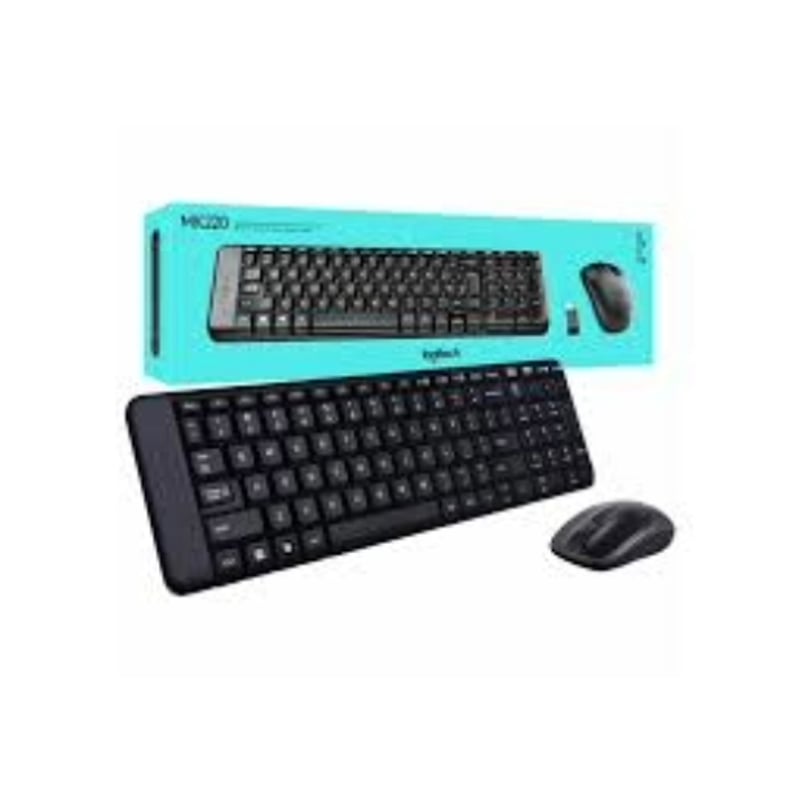 Teclado logitech mk220 shop