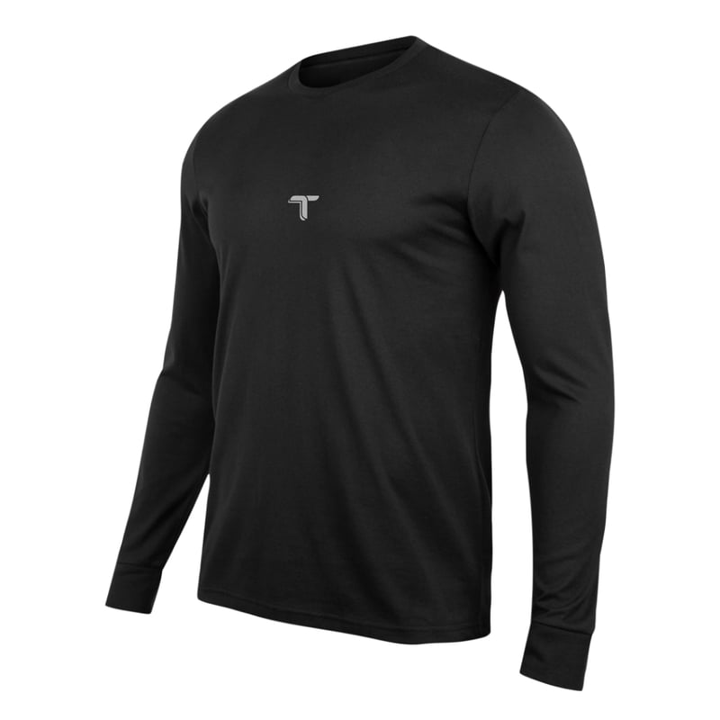 Camiseta Deportiva Poleras Deportivas Manga Larga Hombre Camisetas