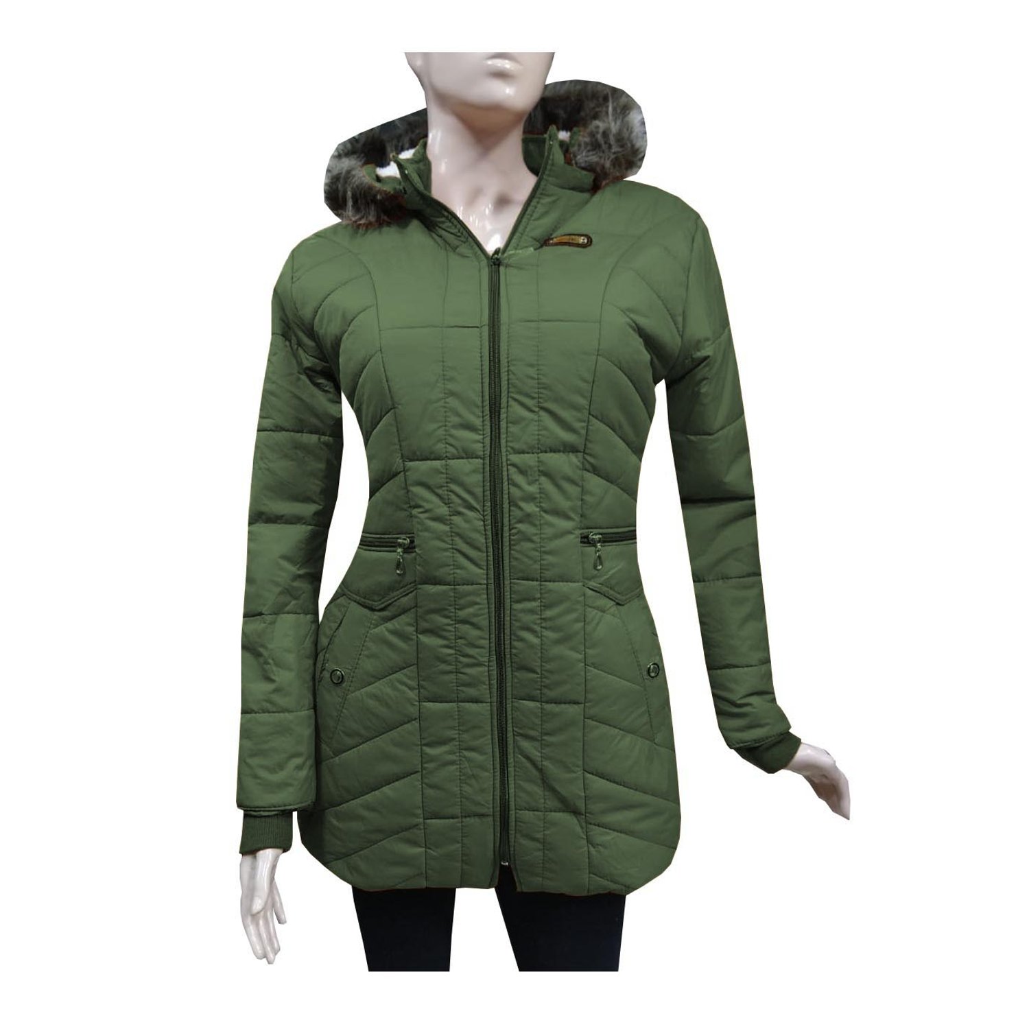Chaqueta Impermeable en gaban Para Mujer VERDE MILITAR GENERICO falabella