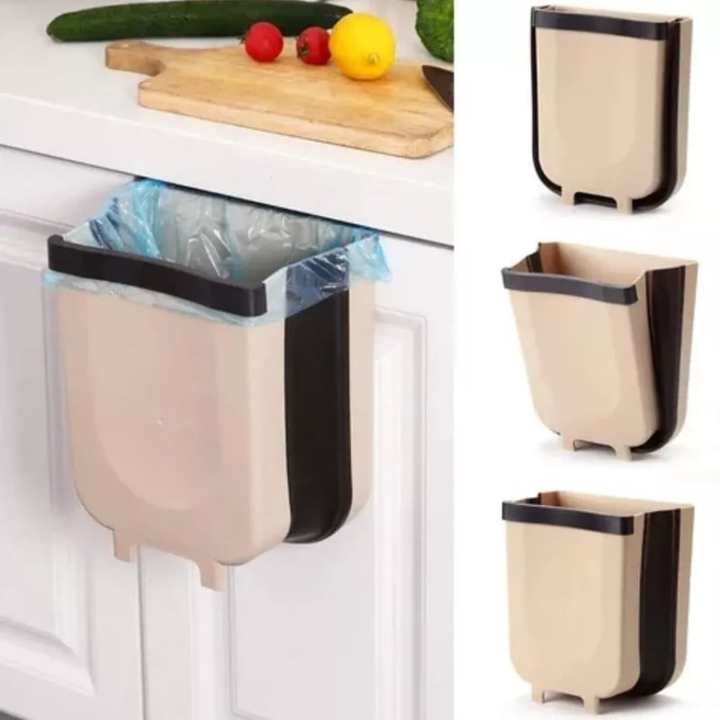 Basurero plegable colgante hotsell
