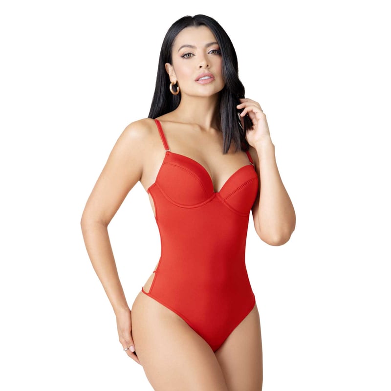 Body rojo mujer shop