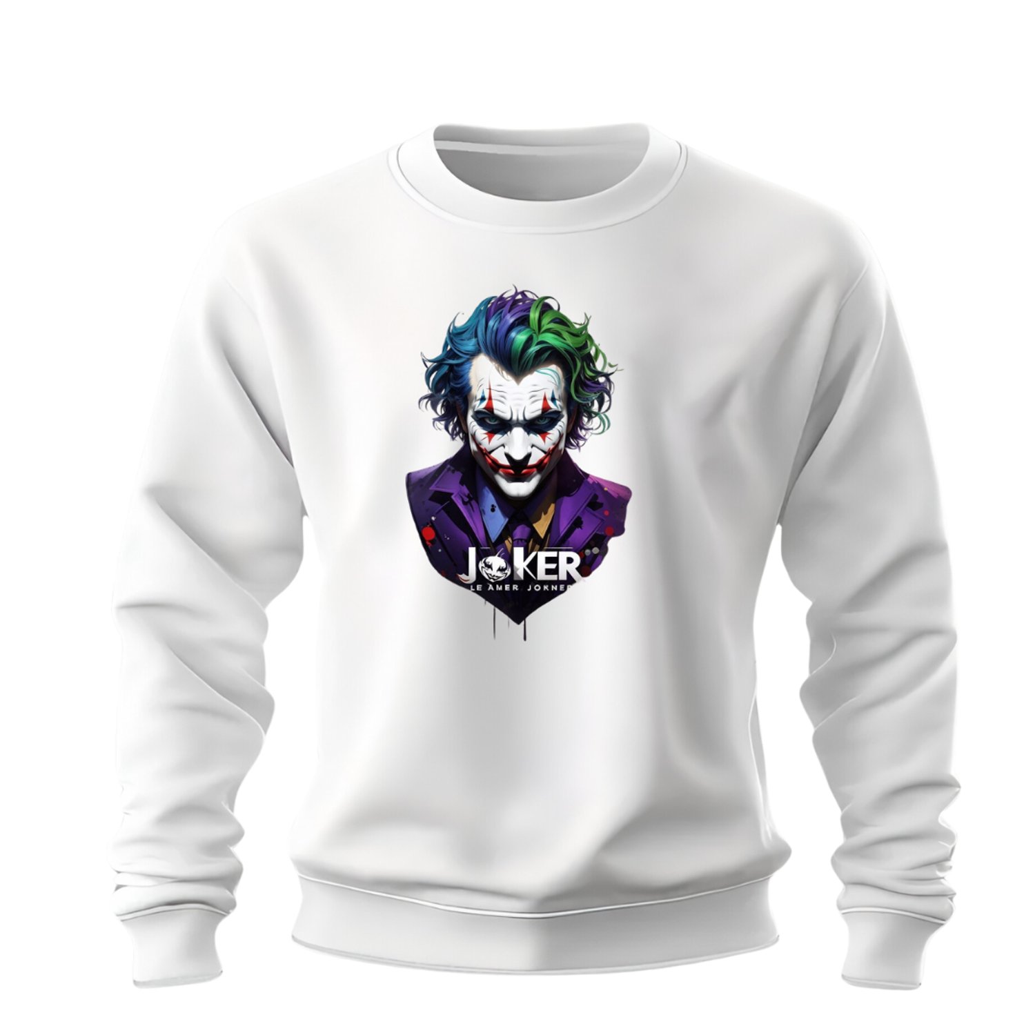 Buzo clasico blanco Joker