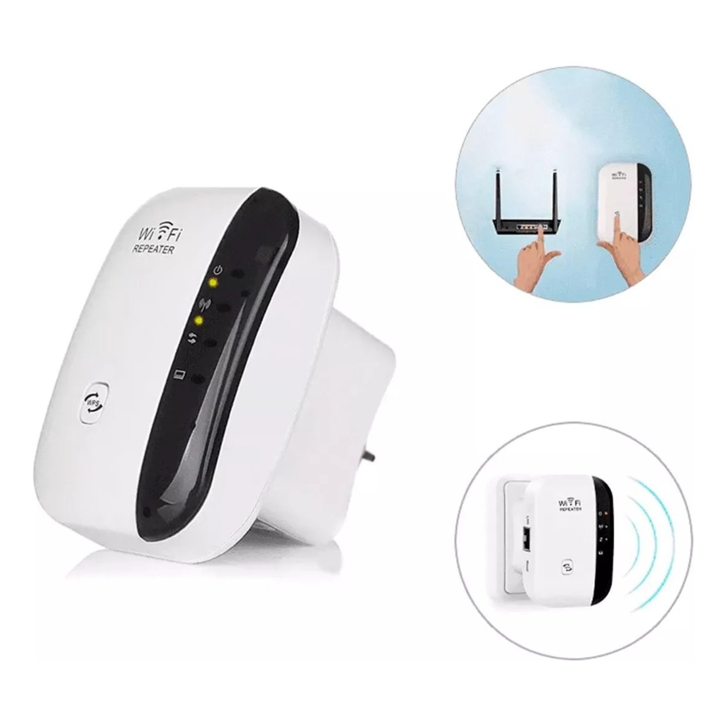 Amplificador Senal Wifi Extensor Alcance Red Internet Hogar GENERICO falabella