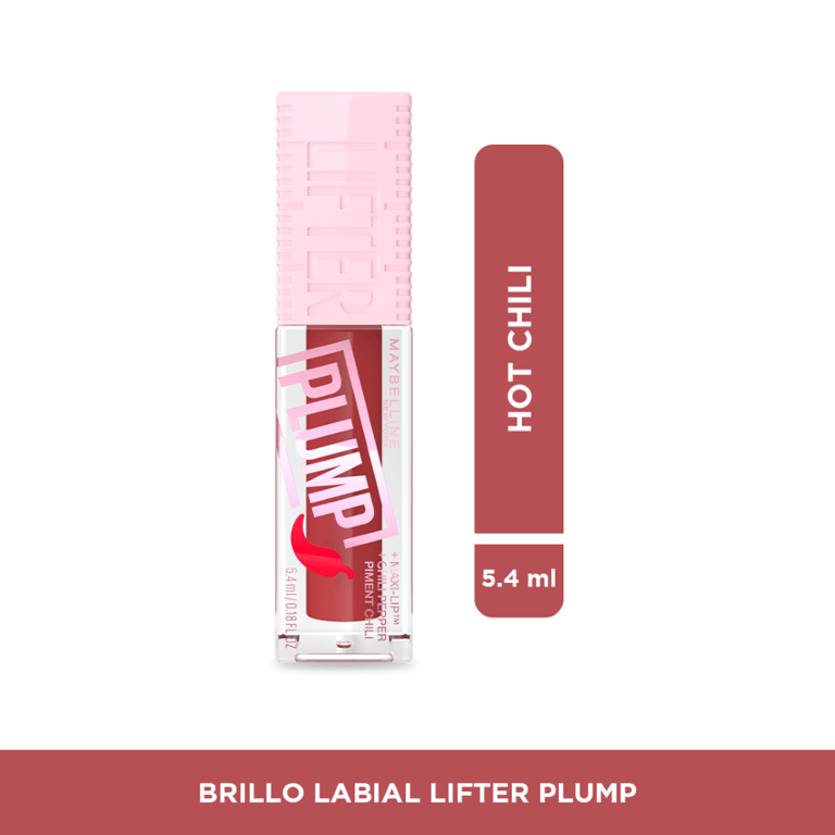 Brillo Labial Maybelline Lifter Gloss Plum Hot Chili MAYBELLINE