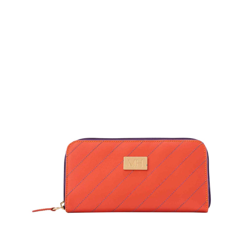 Billetera marcia costuras provincia coral Esencial MARIO HERNANDEZ falabella