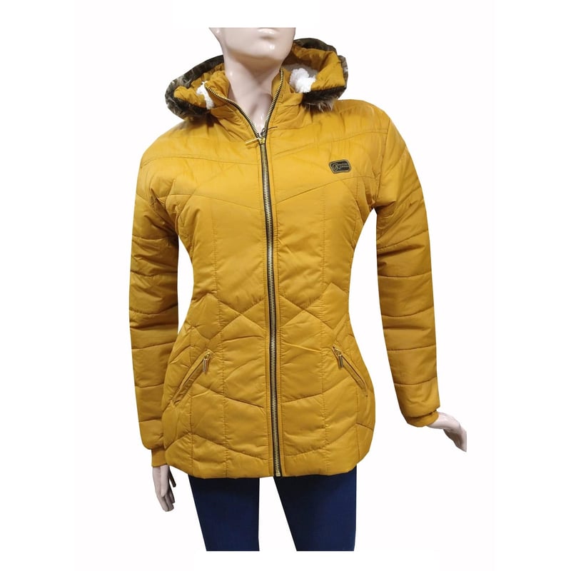 Chaqueta Impermeable Semigaban Para Mujer MOSTAZA GENERICO falabella