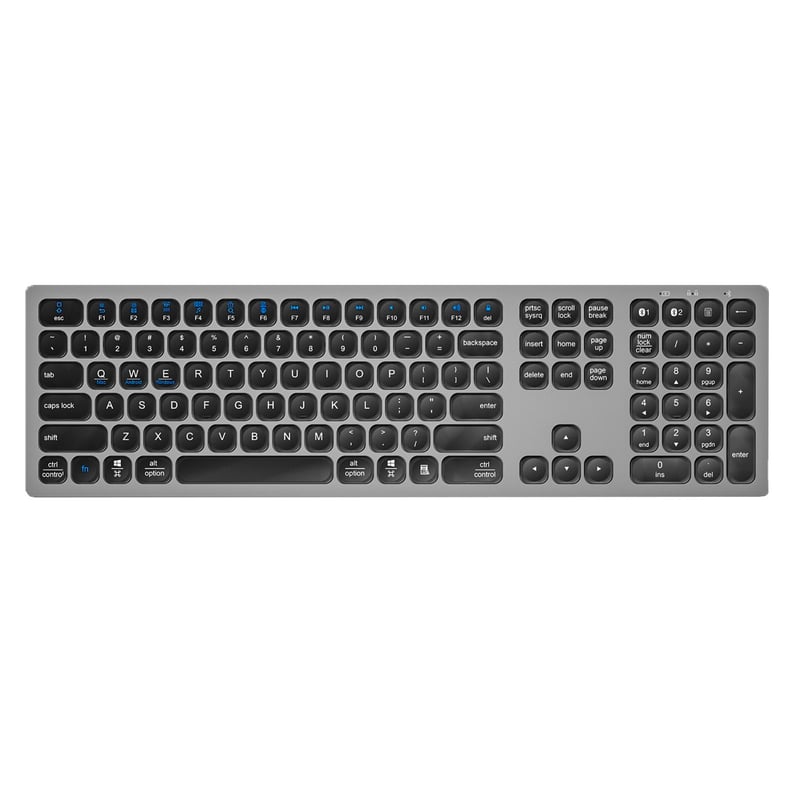 Teclado Inalambrico Recargable Bluetooth Aluminio Profesiona DAYOSHOP falabella