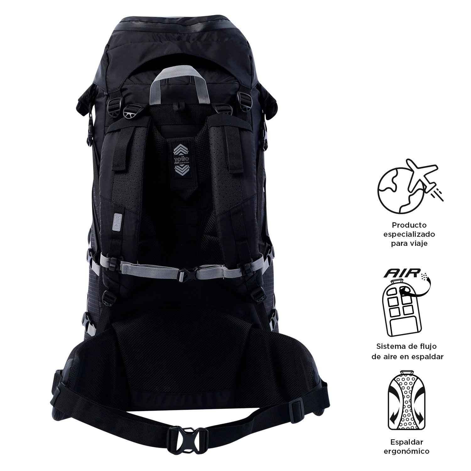 Morral Outdoor Camping Mochila Totto Summit 67 Lt TOTTO falabella