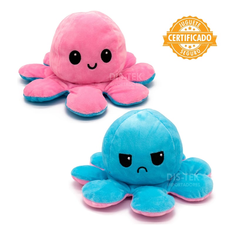 De Peluche Pulpo Reversible En Republica Dominicana Peluche