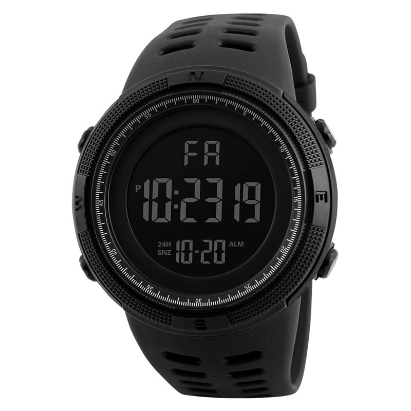 Reloj deportivo negro shop