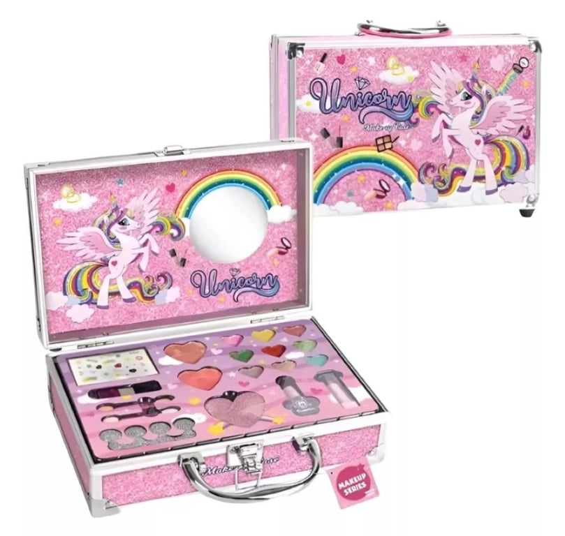 Maletín De Maquillaje Little Unicorn De Martinelia - Estuche Infantil Con Accesorios Para Juego De Disfraces