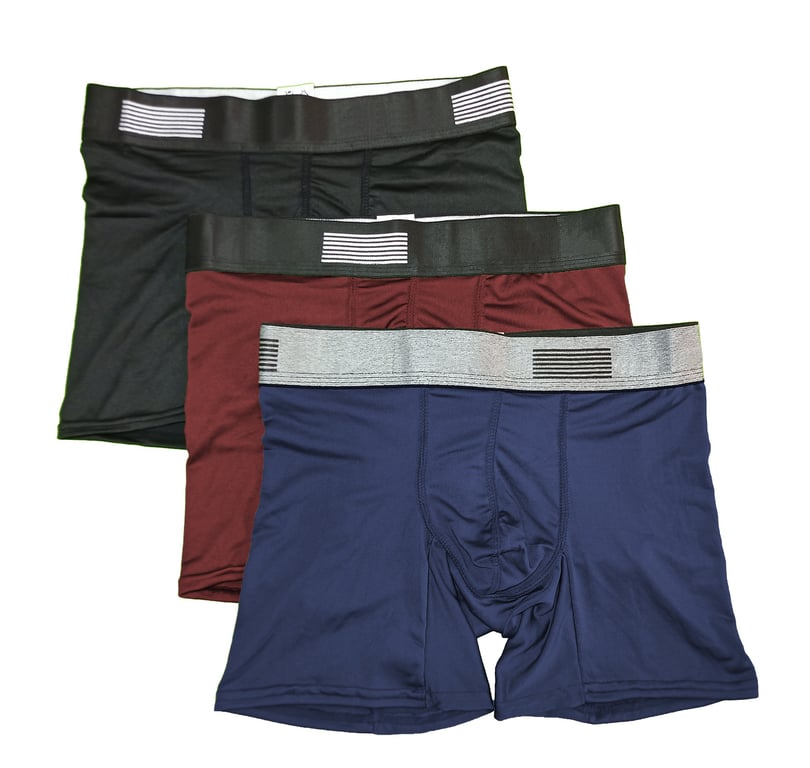 Boxer Microfibra Hombre Nakloe Piezas Calzoncillos Pack De